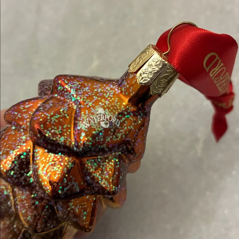 Waterford Pinecone Holiday Heirloom Ornament